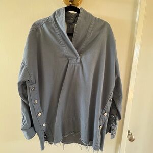 Rare Rachel Comey Light Blue Shirt Jacket